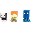 Minecraft: Fekete bárány, Alex, Tintahal, 3 db-os szett Minecraft: Fekete bárány, Alex, Tintahal, 3 db-os szett