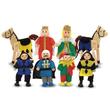 Kastély lakók fa figura készlet Kastély lakók fa figura készlet