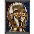 Pixel Art Star Wars C-3PO pötyi 14800 db-os Pixel Art Star Wars C-3PO pötyi 14800 db-os