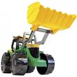LENA: Óriás traktor homlokrakodóval sárga/zöld 62 cm LENA: Óriás traktor homlokrakodóval sárga/zöld 62 cm