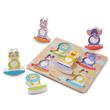 Hintázó vadállatok fa óriás puzzle – Melissa & Doug Hintázó vadállatok fa óriás puzzle – Melissa & Doug