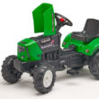 Lander Z160X zöld traktor utánfutóval - FALK
