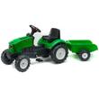 Lander Z160X zöld traktor utánfutóval - FALK Lander Z160X zöld traktor utánfutóval - FALK