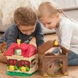 Vidám farm játékszett nyitható házzal és traktorral – Dickie Toys Vidám farm játékszett nyitható házzal és traktorral – Dickie Toys