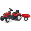 Ranch Trac piros traktor utánfutóval - FALK Ranch Trac piros traktor utánfutóval - FALK