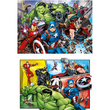 Marvel Bosszúállók Supercolor 2 az 1-ben puzzle 2×60 db-os – Clementoni