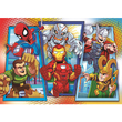 Marvel Bosszúállók Supercolor 4 az 1-ben puzzle 2×20 db-os és 2×60 db-os – Clementoni