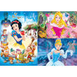 Disney Hercegnők Supercolor 3 az 1-ben puzzle 3×48 db-os – Clementoni