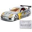 1993 Mazda RX-7 fém autómodell 1/24 – Simba Toys 1993 Mazda RX-7 fém autómodell 1/24 – Simba Toys