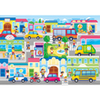 Városban Supercolor puzzle 104 db-os – Clementoni