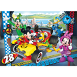 Mickey az autóversenyző Supercolor puzzle 104 db-os – Clementoni