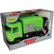 Middle Truck: Kukás autó 43 cm zöld – Wader