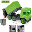 Middle Truck: Kukás autó 43 cm zöld – Wader
