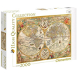 Clementoni: Antik térkép 2000 db-os puzzle – High Quality Collection