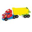 Magic Truck Basic Kamion billencses utánfutóval és világítással 80 cm-es – Wader Magic Truck Basic Kamion billencses utánfutóval és világítással 80 cm-es – Wader