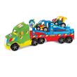 Magic Truck Basic: Kamion buggy szállító utánfutóval és fénnyel 80 cm-es – Wader Magic Truck Basic: Kamion buggy szállító utánfutóval és fénnyel 80 cm-es – Wader
