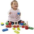Építs vonatot fa készségfejlesztő – Melissa & Doug Építs vonatot fa készségfejlesztő – Melissa & Doug