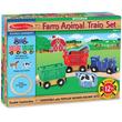 Fa állatszállító vonat 8 db-os sínnel – Melissa & Doug Fa állatszállító vonat 8 db-os sínnel – Melissa & Doug