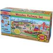 Fa vasút kiegészítőkkel 132 db-os szett – Melissa & Doug Fa vasút kiegészítőkkel 132 db-os szett – Melissa & Doug