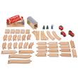 Fa vasút kiegészítőkkel 47db-os szett - Melissa & Doug Fa vasút kiegészítőkkel 47db-os szett - Melissa & Doug