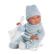 Llorens: Nico újszülött fiú baba takaróval és pelenkával 38 cm Llorens: Nico újszülött fiú baba takaróval és pelenkával 38 cm