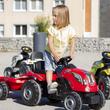 Smoby: Farmer XL traktor utánfutóval piros színben Smoby: Farmer XL traktor utánfutóval piros színben