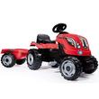 Smoby: Farmer XL traktor utánfutóval piros színben Smoby: Farmer XL traktor utánfutóval piros színben