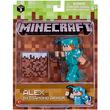 Minecraft: Alex gyémánt páncélban figuraszett Minecraft: Alex gyémánt páncélban figuraszett