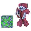Minecraft: Csontváz bőr páncélban figuraszett Minecraft: Csontváz bőr páncélban figuraszett