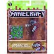 Minecraft: Csontváz bőr páncélban figuraszett Minecraft: Csontváz bőr páncélban figuraszett