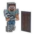 Minecraft: Steve lánc páncélban figuraszett Minecraft: Steve lánc páncélban figuraszett