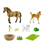 Kép 5/5 - Schleich Horse Club: Sarah kis állatai ápoló szettel