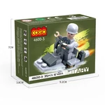 Kép 5/18 - COGO® 4600-4603 | lego-kompatibilis építőjáték | 561 db építőkocka | 4 témájú 4-es gyűjtő készlet, 16 doboz