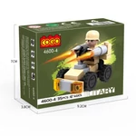 Kép 6/18 - COGO® 4600-4603 | lego-kompatibilis építőjáték | 561 db építőkocka | 4 témájú 4-es gyűjtő készlet, 16 doboz