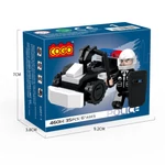 Kép 7/18 - COGO® 4600-4603 | lego-kompatibilis építőjáték | 561 db építőkocka | 4 témájú 4-es gyűjtő készlet, 16 doboz