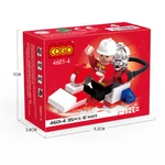 Kép 10/18 - COGO® 4600-4603 | lego-kompatibilis építőjáték | 561 db építőkocka | 4 témájú 4-es gyűjtő készlet, 16 doboz