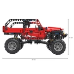 Kép 4/7 - COGO® 5801 | kompatibilis építőjáték | 501 db építőkocka | Racing terepjáró jeep