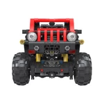 Kép 6/7 - COGO® 5801 | kompatibilis építőjáték | 501 db építőkocka | Racing terepjáró jeep