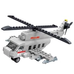 Kép 2/5 - COGO® 7006 | lego-kompatibilis katonai építőjáték | 191 db építőkocka | Katonai harci helikopter