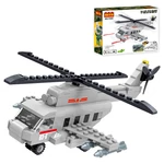 Kép 1/5 - COGO® 7006 | lego-kompatibilis katonai építőjáték | 191 db építőkocka | Katonai harci helikopter