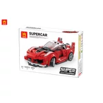 Kép 2/4 - WANGE® 2876 | készségfejlesztő autós építőjáték | 151 db építőkocka | Supercar Ferrari FXX K