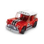 Kép 3/4 - WANGE® 2885 | kompatibilis autós építőjáték | 115 db építőkocka | Supercar piros mini