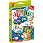 Kép 3/4 - Bambino: Jumbo színes ceruza 12db-os szett hegyezővel