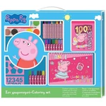 Kép 1/6 - Peppa malac színező szett matricákkal 54×47 cm