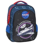 Kép 1/2 - NASA Space Expeditions háromrekeszes iskolatáska, hátizsák 33×18×43 cm