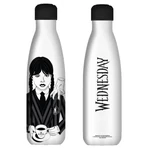 Kép 2/2 - Wednesday: Rozsdamentes vákuum kulacs 500ml fehér színben