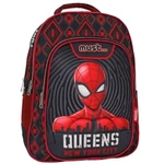 Kép 1/2 - Must: Pókember lekerekített ergonomikus iskolatáska, hátizsák 32×18×43 cm