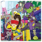 Kép 3/4 - Luna: Spidey és barátai mintás 3×20 db-os mágneses puzzle
