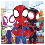 Kép 4/4 - Luna: Spidey és barátai mintás 3×20 db-os mágneses puzzle
