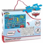 Kép 1/2 - Verdák 48 db-os színezhetó padló puzzle 90×60 cm